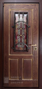 Фото «Дверь с ковкой №20»  в Смоленску