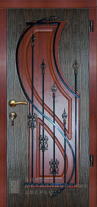 Фото «Дверь с ковкой №8» в Смоленску