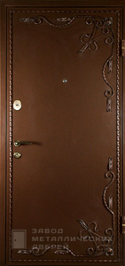 Фото «Дверь с ковкой №3» в Смоленску