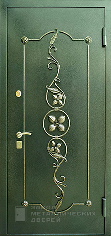 Фото «Дверь с ковкой №1» в Смоленску
